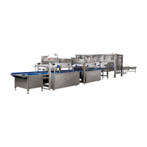 Vertical Filling Of Products In Pans